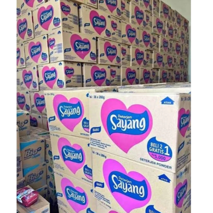 1 DUS Sayang 5000 isi 36 kartonan detergent sabun cuci pakaian | ayushp