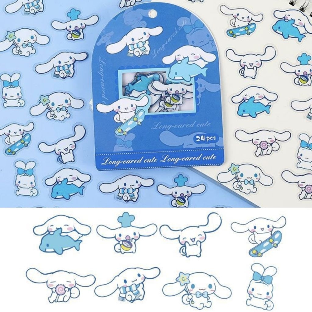 

24 - 50 pcs sticker anak sanrio one piece diy