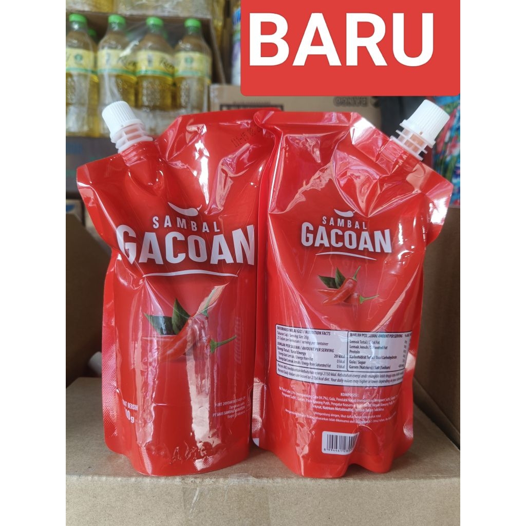 

Sambal gacoan 500gram