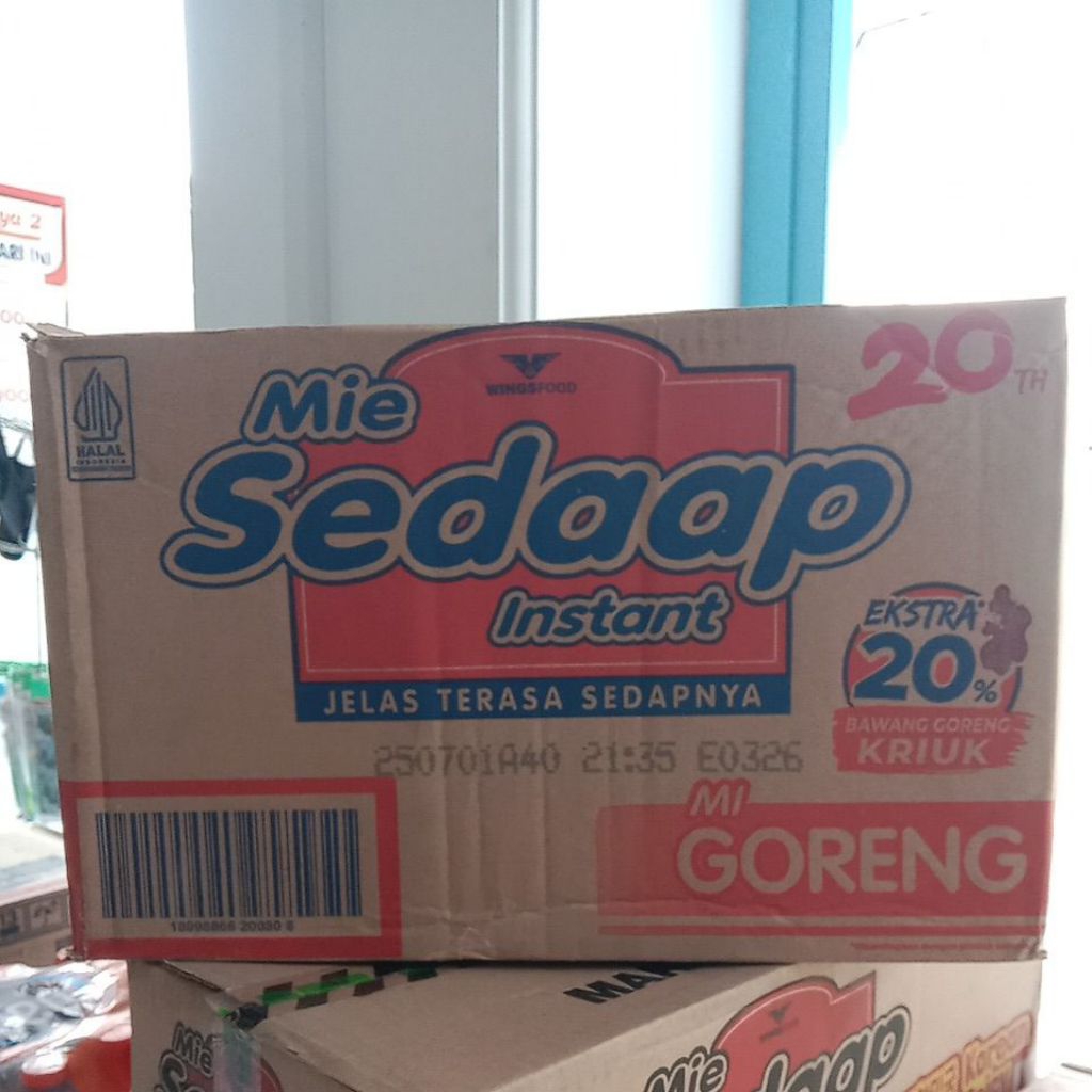 

Sedap goreng isi 40(dus)