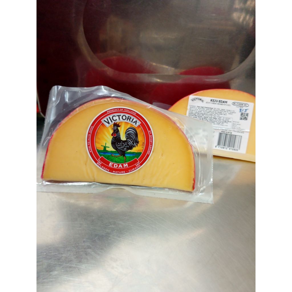 

Keju Edam Victoria Ayam Hitam 300gr