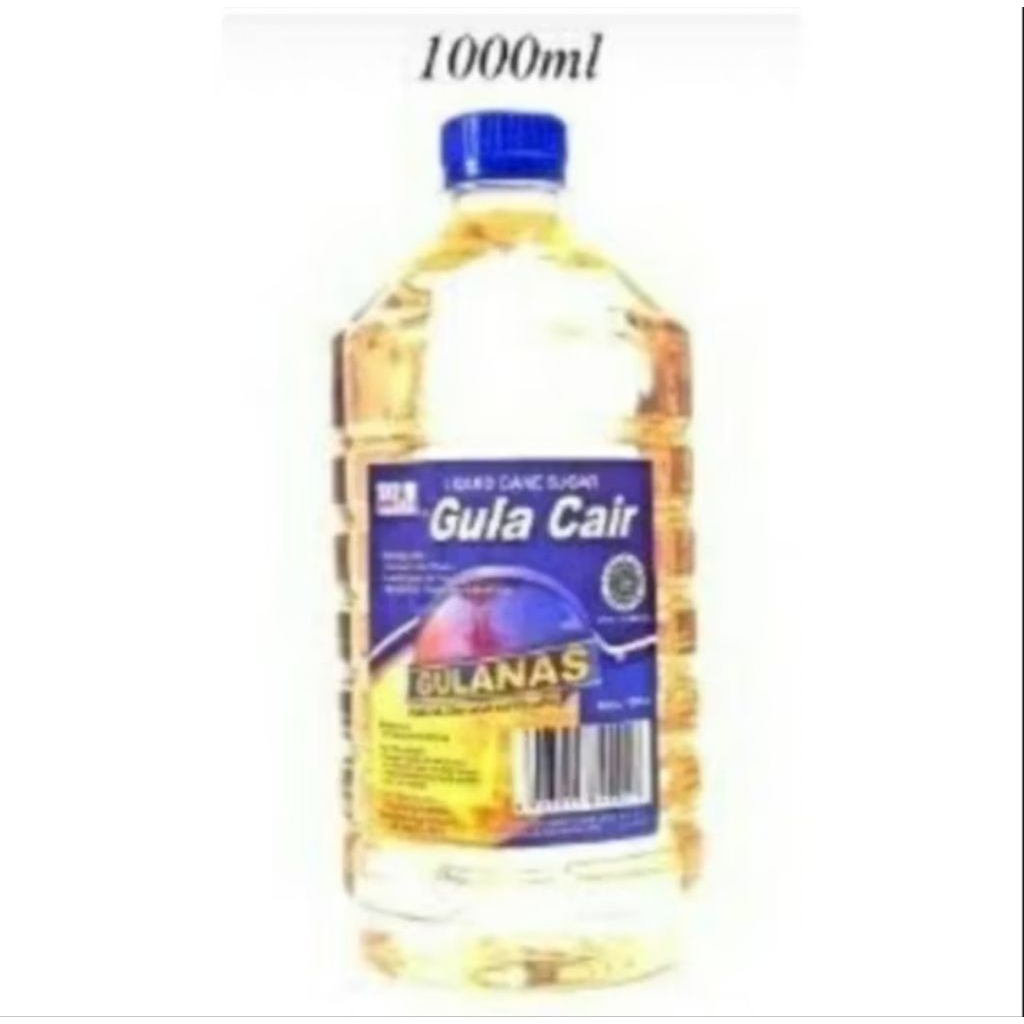 

Gula putih cair Gulanas 1000ml