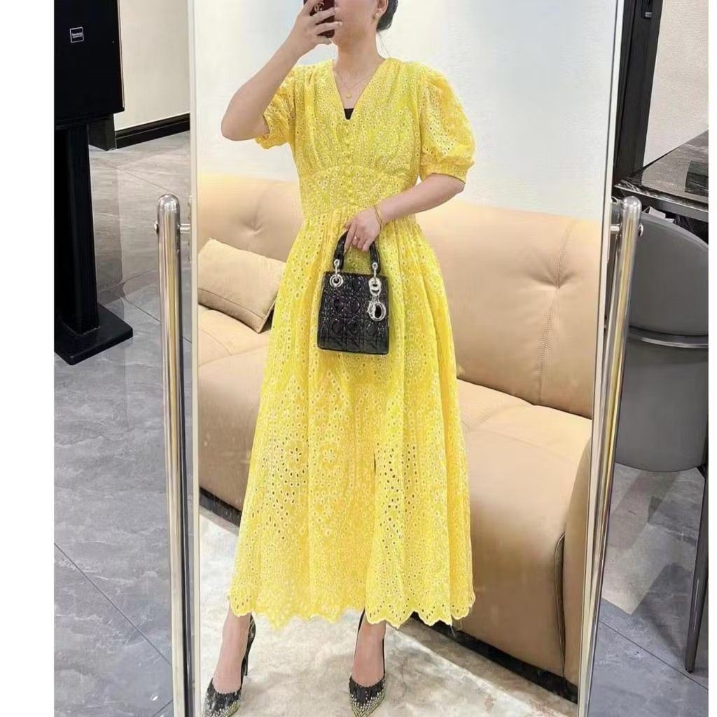 51200 carminna embroidery cotton dress