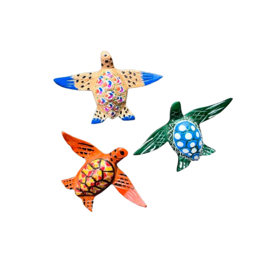 kura kura terbang painting 10 cm