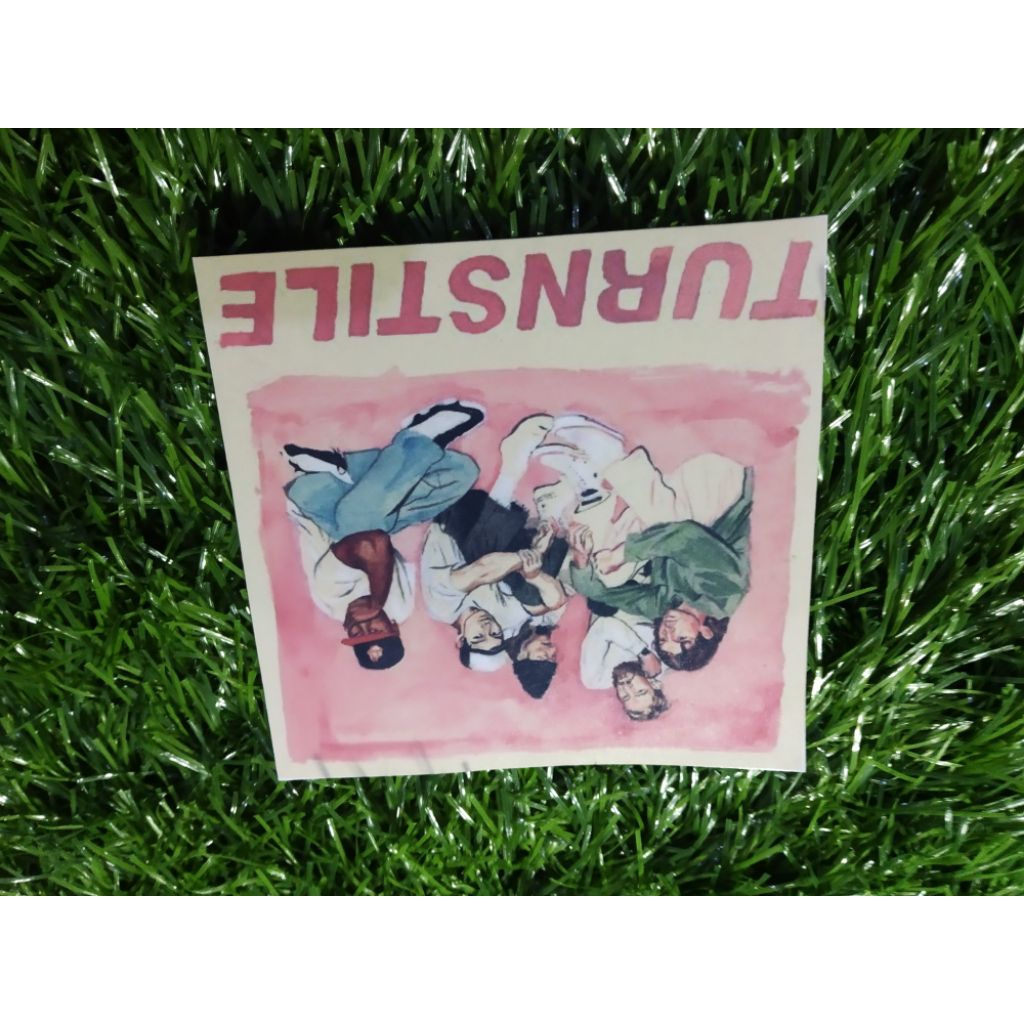 

stiker vinyl turnstile
