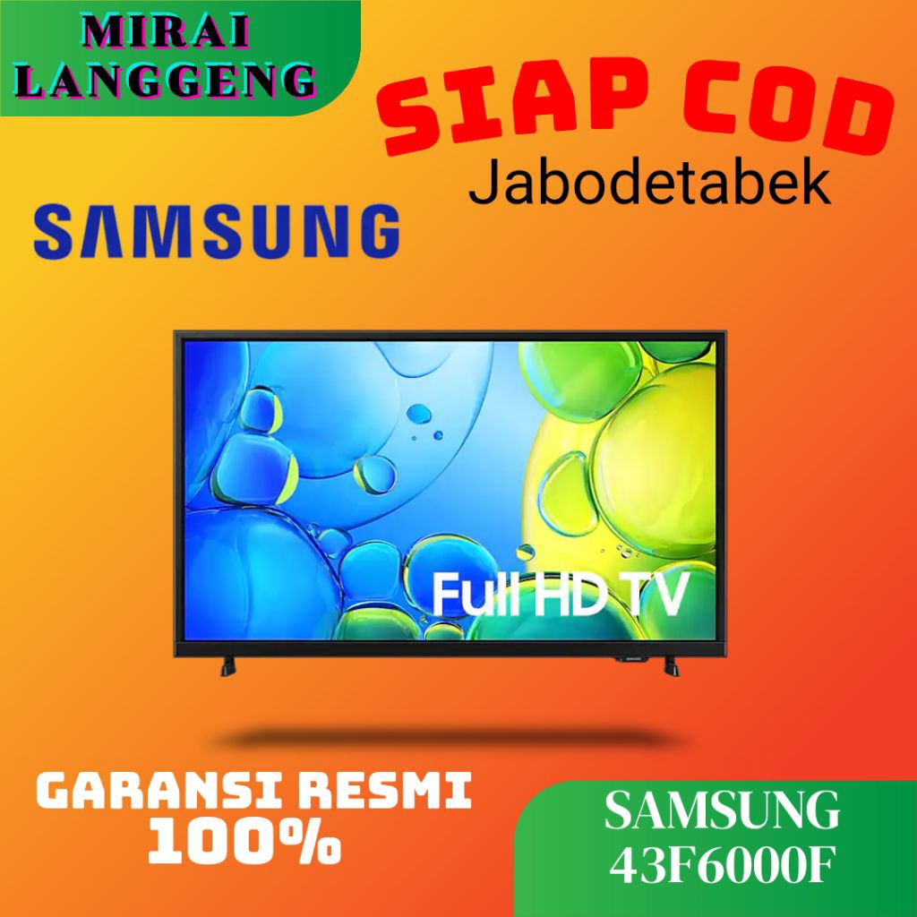 Samsung 43F6000F / UA43F6000F / 43F6000 LED TV 43 Inch FullHD Smart TV