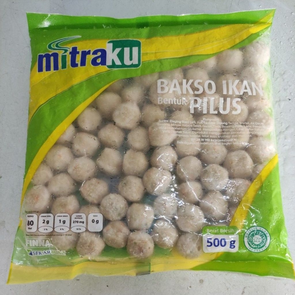 

MITRAKU Bakso Ikan Pilus 500g