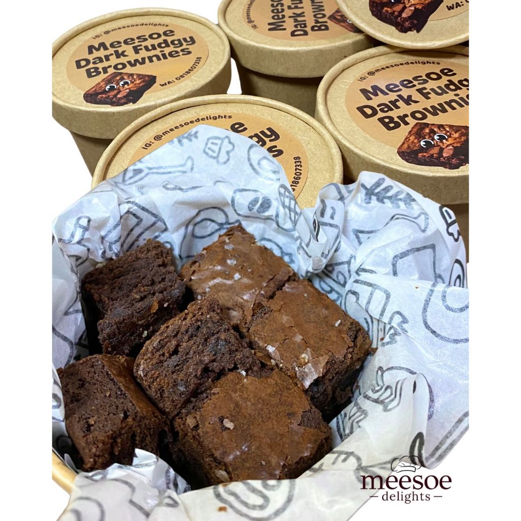 

Meesoe Dark Fudgy Brownies Bites