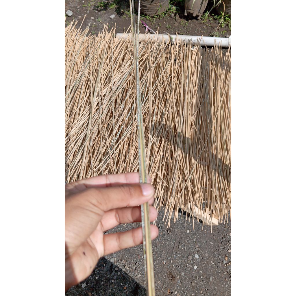 serutan bambu petung 2,6mm panjang 59-64cm(bahan)