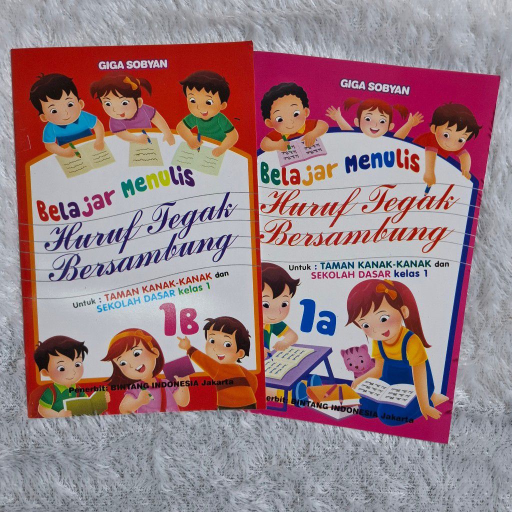 Buku Belajar Menulis Tegak Bersambung