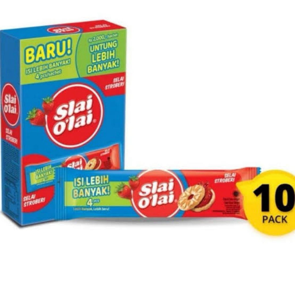 

slai olaistrawberry isi 10pcs