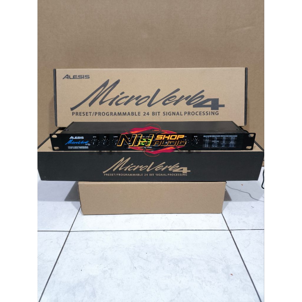 Effect Vocal Alesis Microverb4 Kuping besi Effect alesis Efek vocal Alesis vocal Effect Alesis Micro
