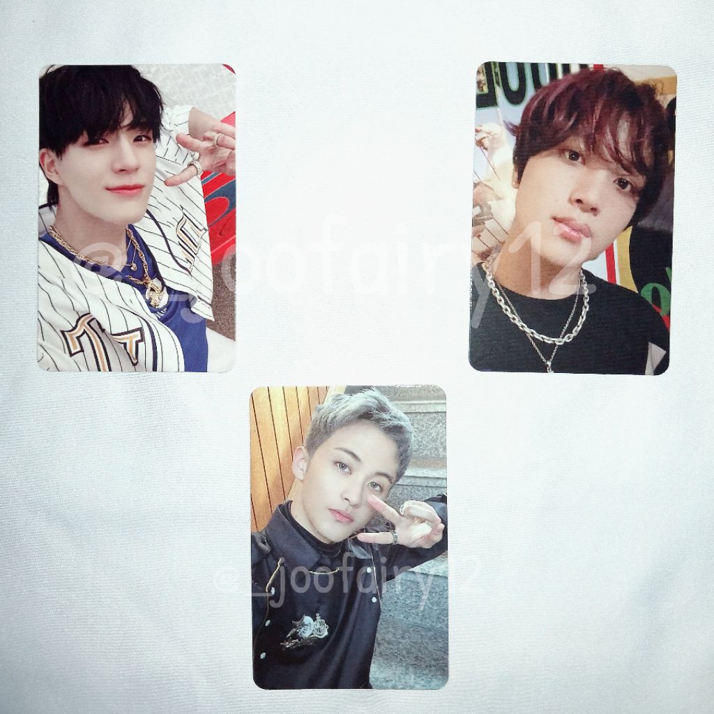Photocard NCT Dream Mark Glitch Mode, Jeno Digipack, Haechan Mixtape Beatbox