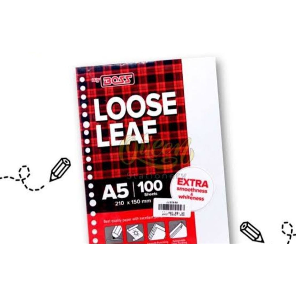 

ISI BINDER / Loose leaf Bigbboss A5 100/A5 50/B5 100/B5 50