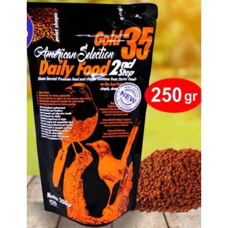 VOER AMS GOLD35 STEP2 ATAU VOER AMERICAN DAILY FOOD 2ND STEP 250 gram
