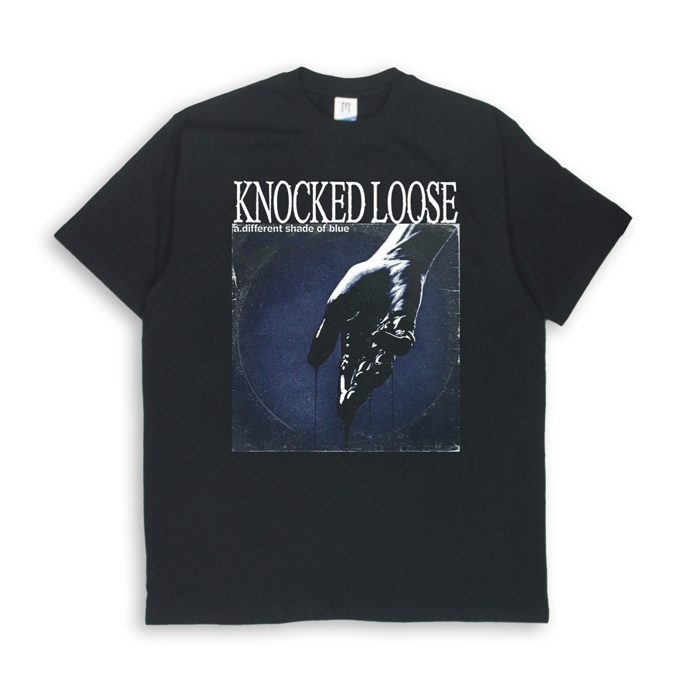Kaos KNOCKED LOOSE "different shade of blue" T-shirt Band Merch