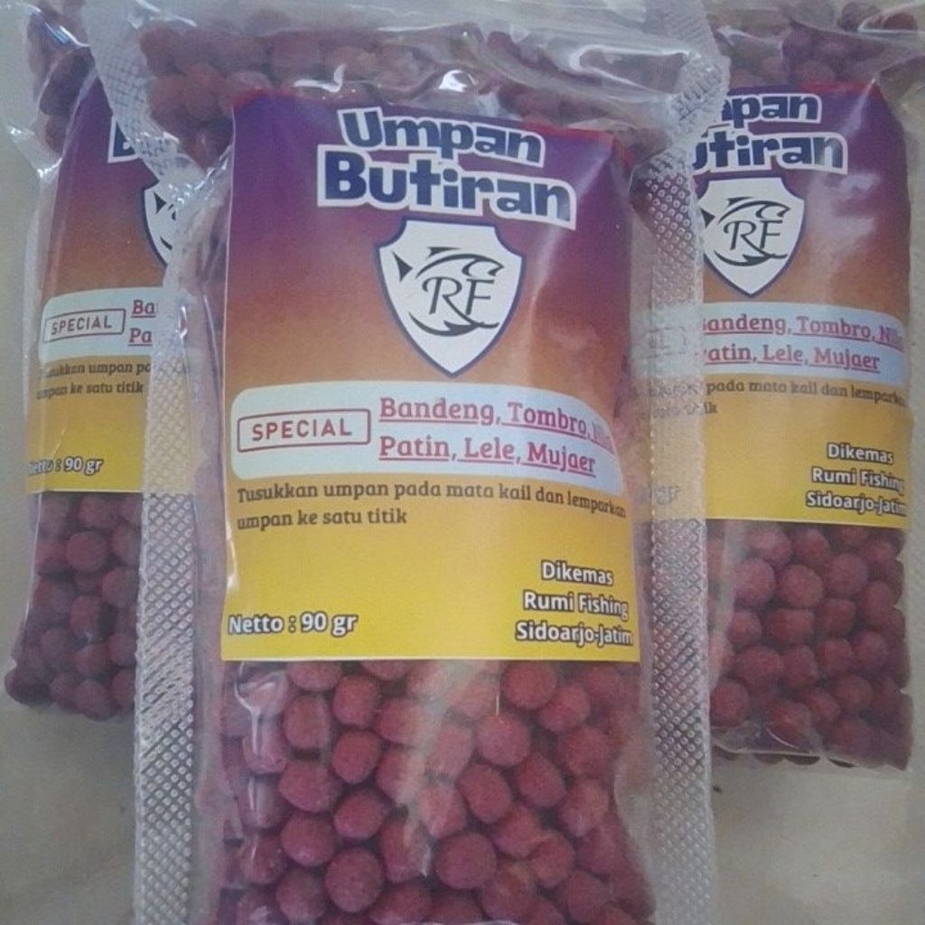 Umpan butiran/Otok Otok (mentahan)