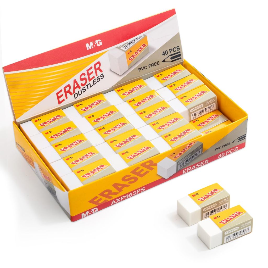 

M&G Eraser Dustless AXP963PS 40 Pcs / Pengahapus