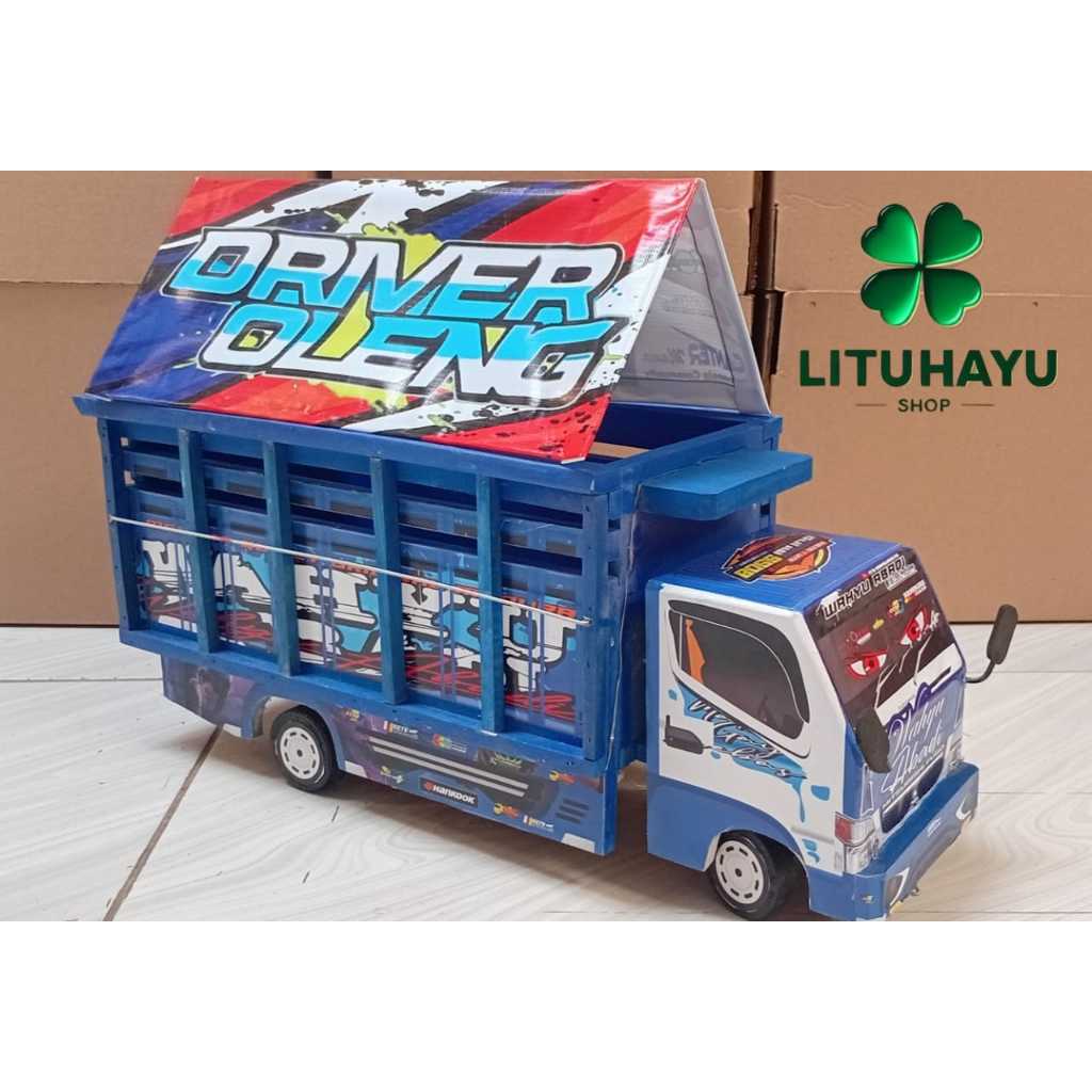 TRUK OLENG KAYU JUMBO 60 CM WAHYU ABADI