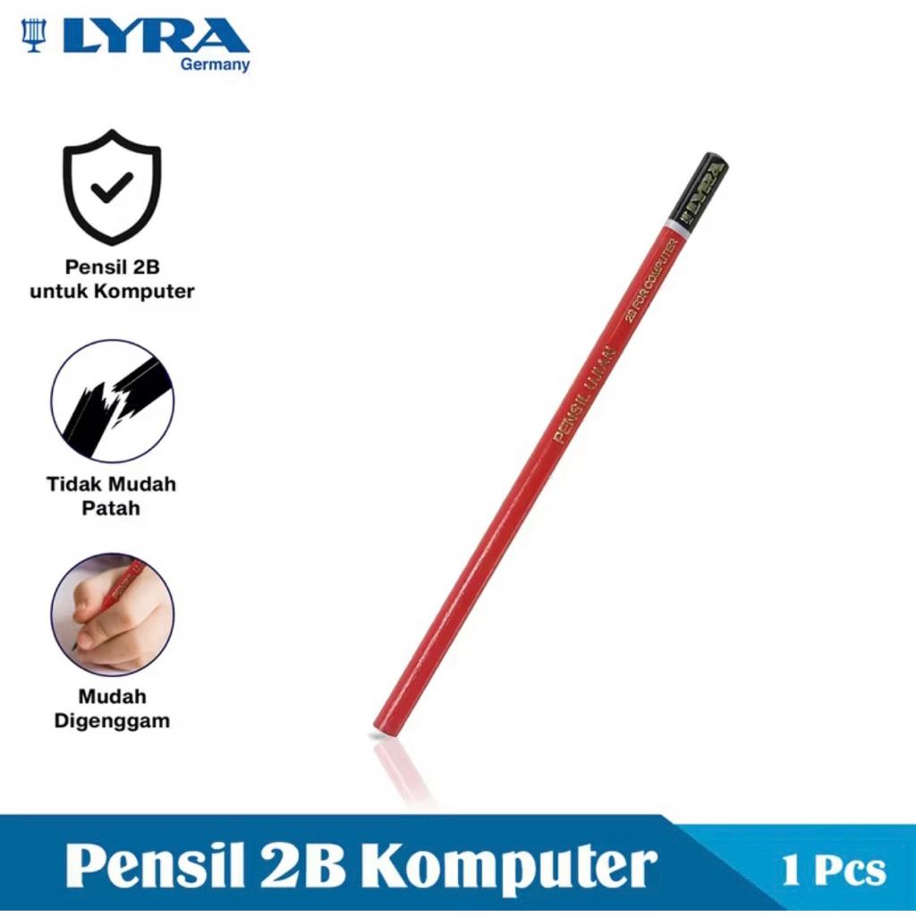

[BARU] Lyra Pensil Ujian Alat Tulis 2B Pensil Untuk Komputer Pencil For Computer Triangular Pencil Pensil Segitiga Lyr-2324