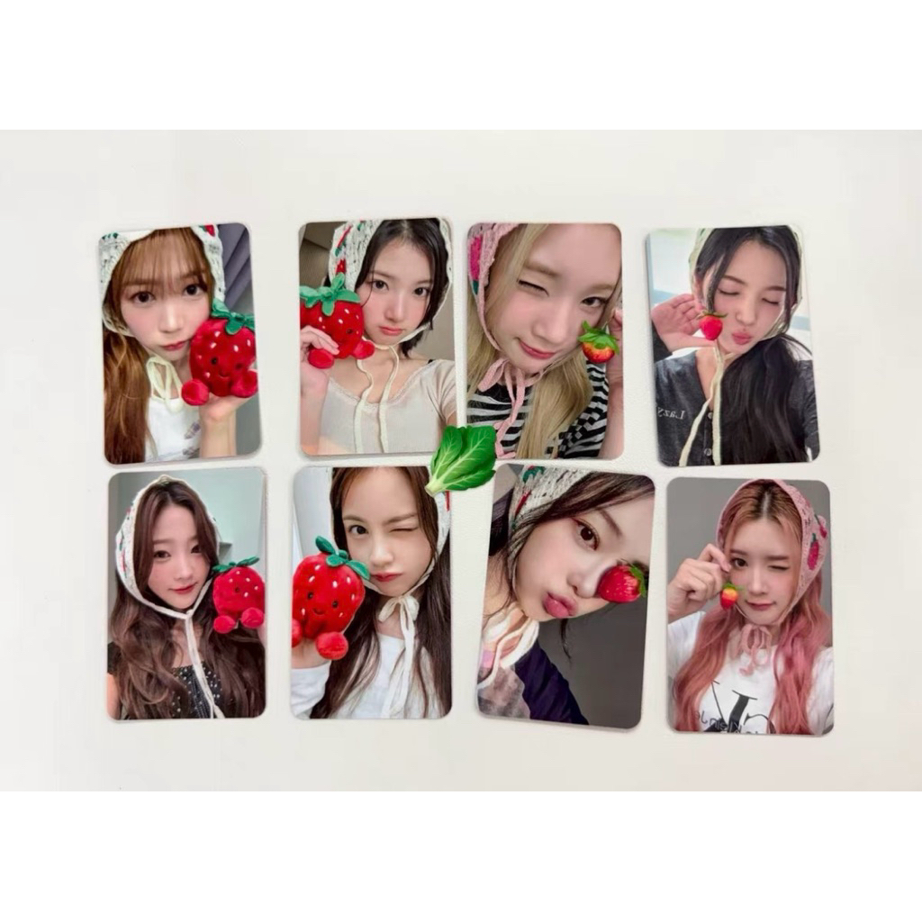(PREORDER) hearts2hearts ld soundwave style strawberry photocard