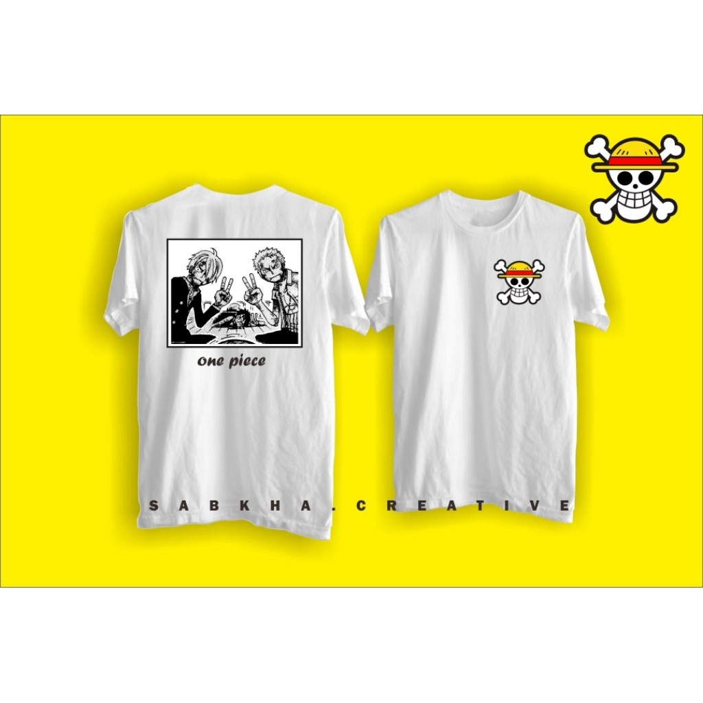 kaos one piece, luffy si topi jerami, topi jerami, anime