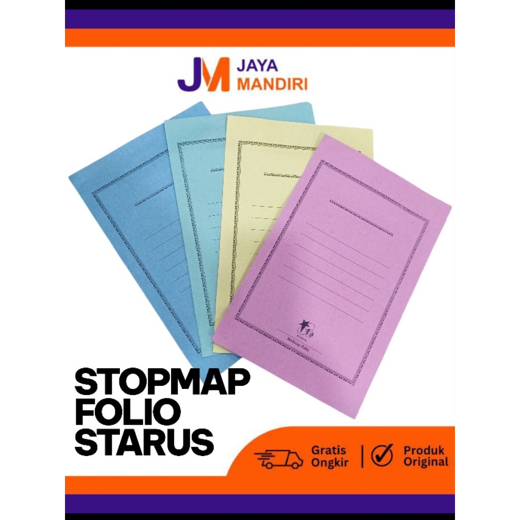 

Stopmap Kertas Folio Starus(50Pcs)
