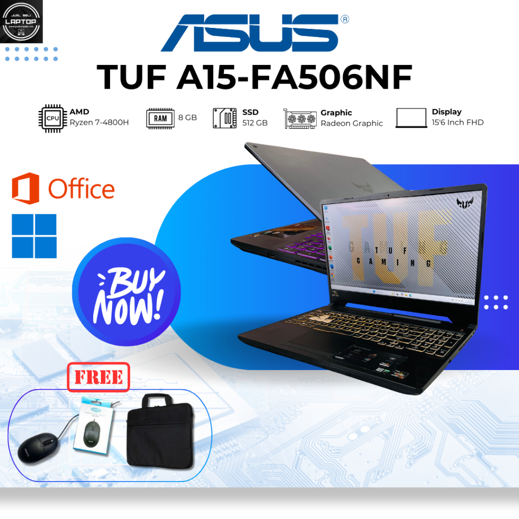 LAPTOP GAMING MURAH ASUS TUF