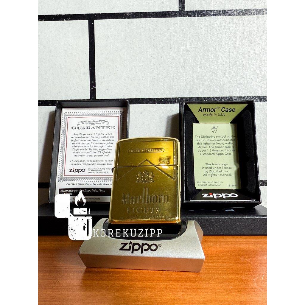 Zippo Armour MBR Gold Special Edition With Seal Orange