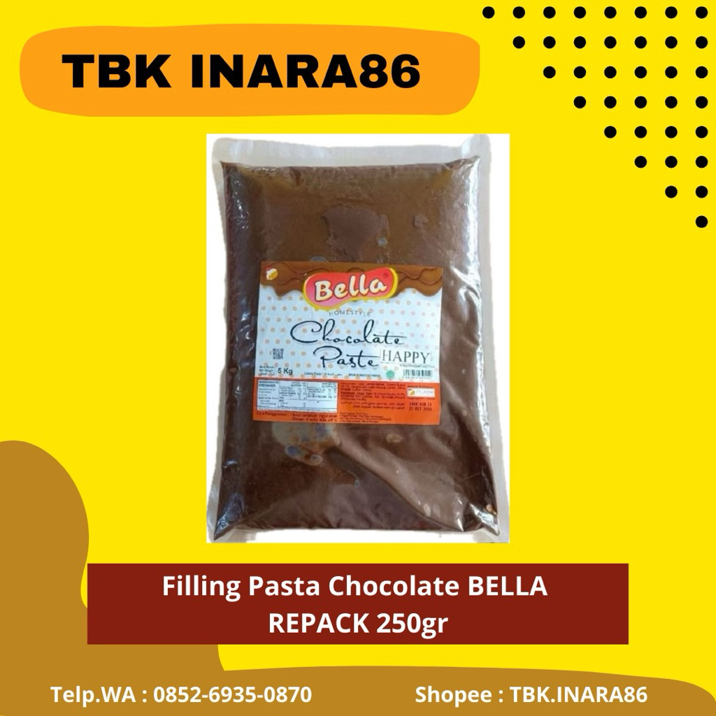 

[REPACK] Coklat Filling Bella 250gr 500gr – Isian Cokelat Lumer untuk Roti & Kue