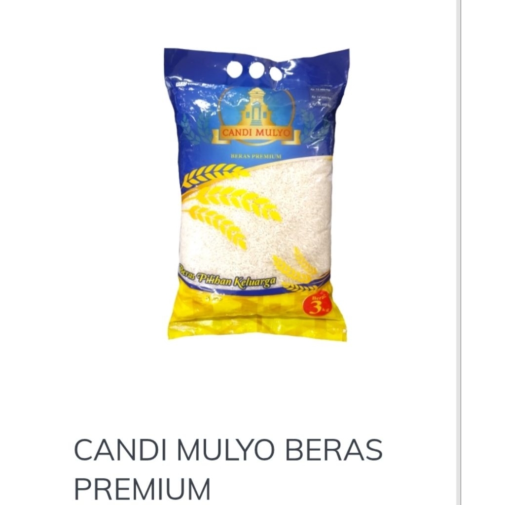 

candi Mulyo beras premium 3kg
