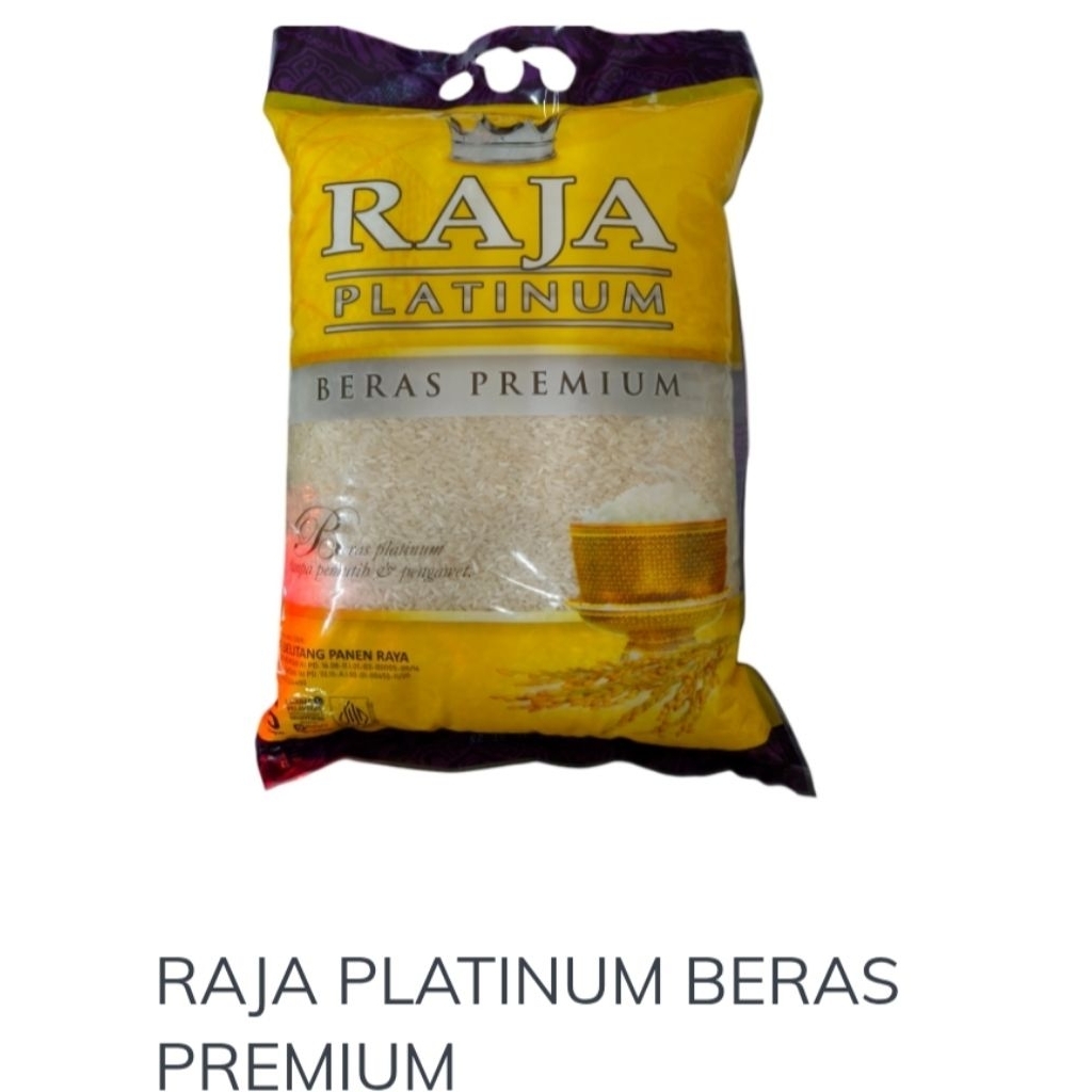 

Raja platinum beras premium 5kg