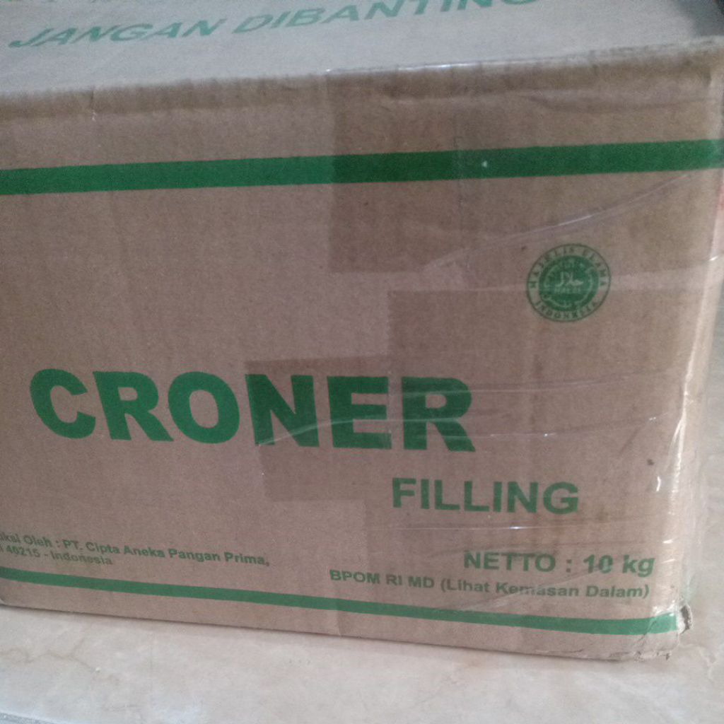 

Croner filling vla srikaya kemasan dus2x5kg(10kg)exp 11 januari 2026