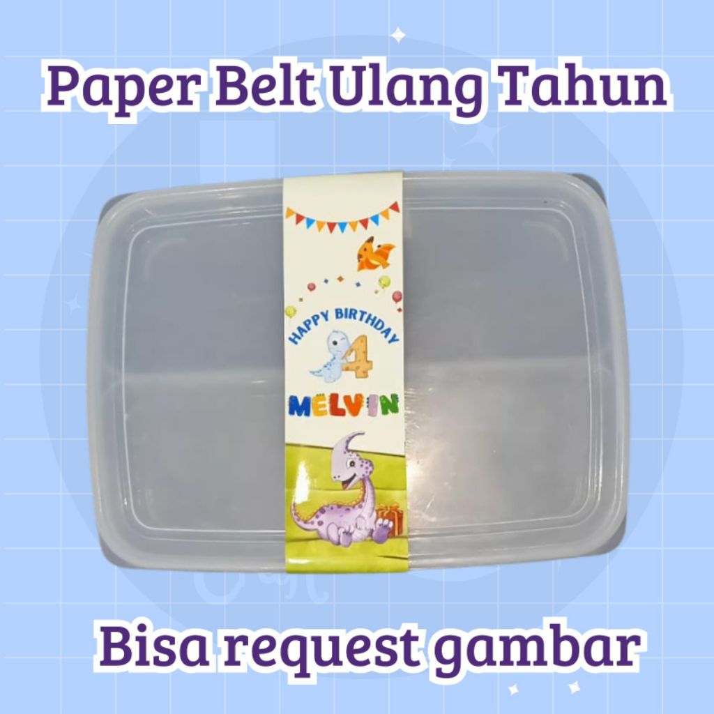 

Paperbelt ulang tahun/Kertas box nasi/Kertas panjang box nasi/kertas ulang tahun box nasi