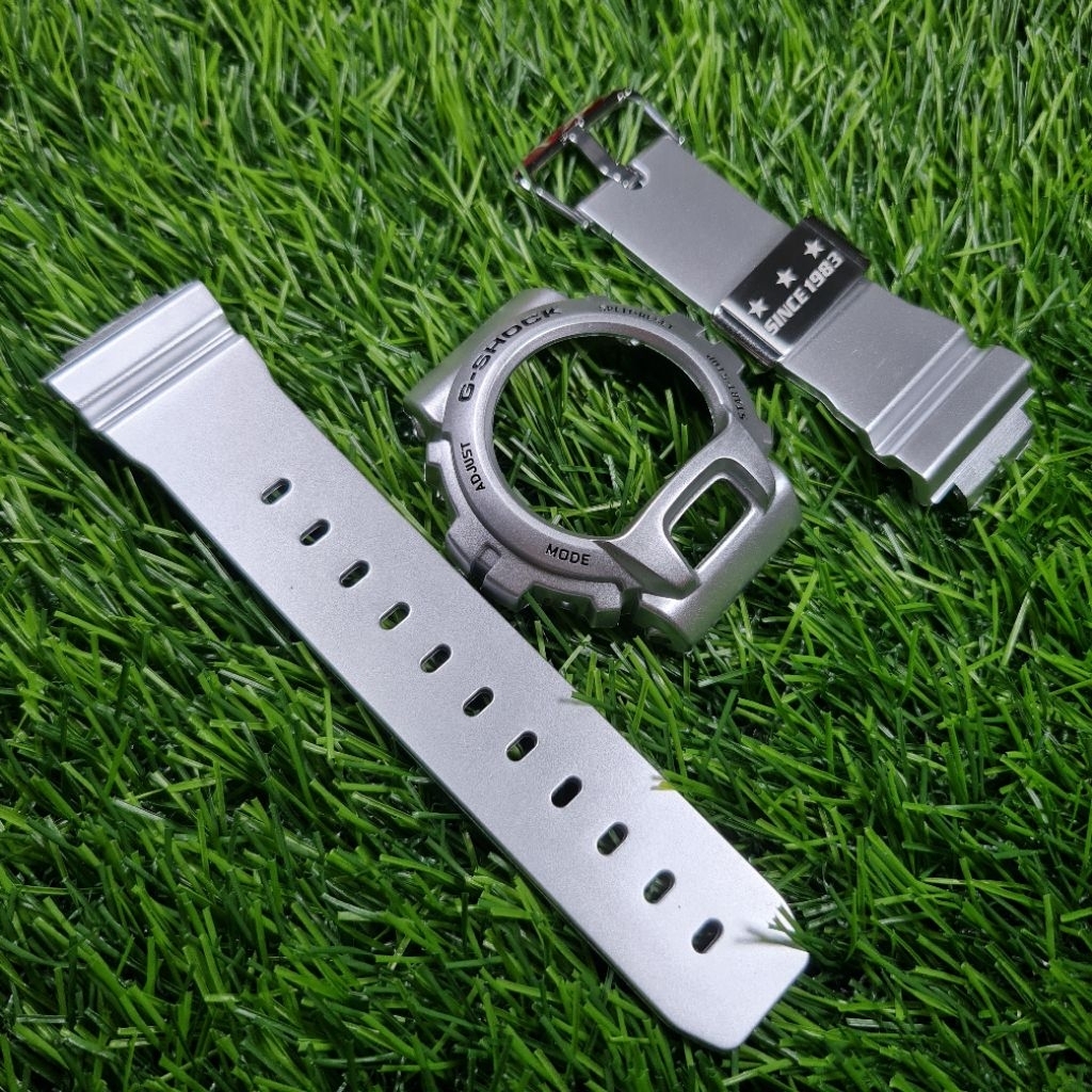 BNB BEZEL N STRAP GSHOCK G-SHOCK DW6900 DW-6900 DW6600 SILVER COIN