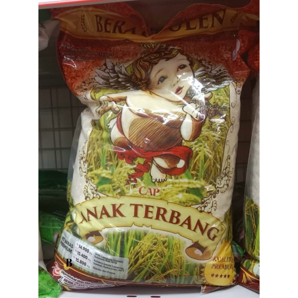 

Beras Pulen Merek Anak Terbang 5 kilogram
