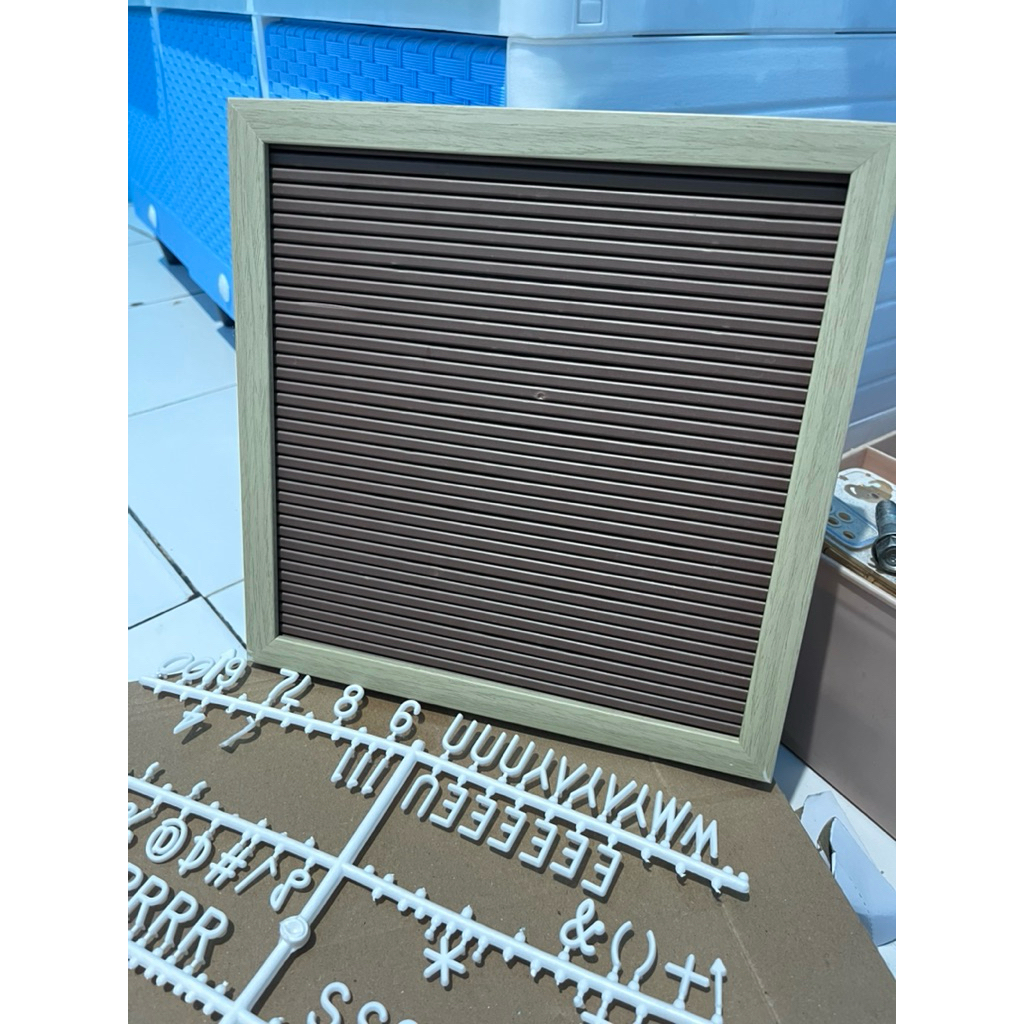 

Felt letter board preloved