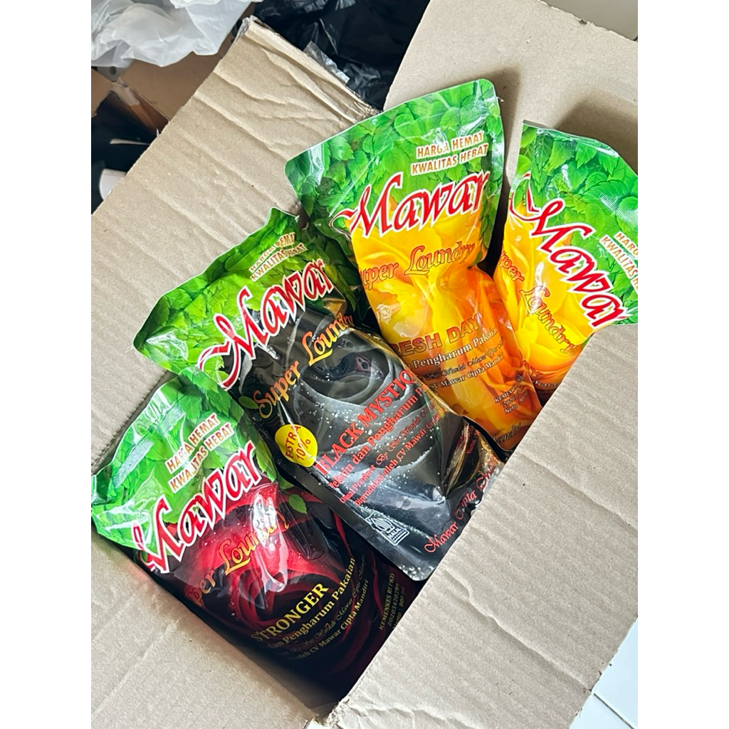 PEWANGI LAUNDRY MAWAR-AWET TAHAN LAMA