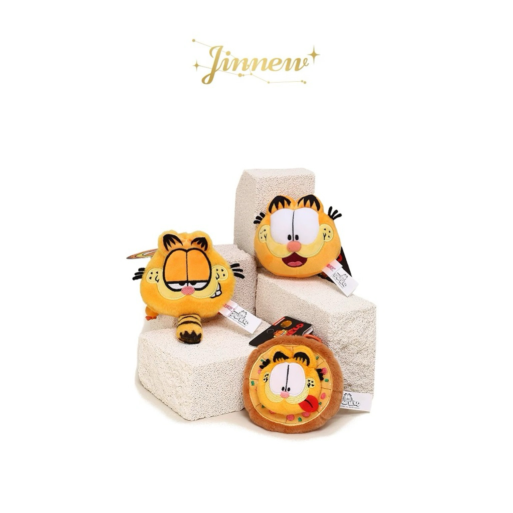 [PREORDER] Dompet & Gantungan Kunci Garfield 11 cm – Original Jinnew ❤️