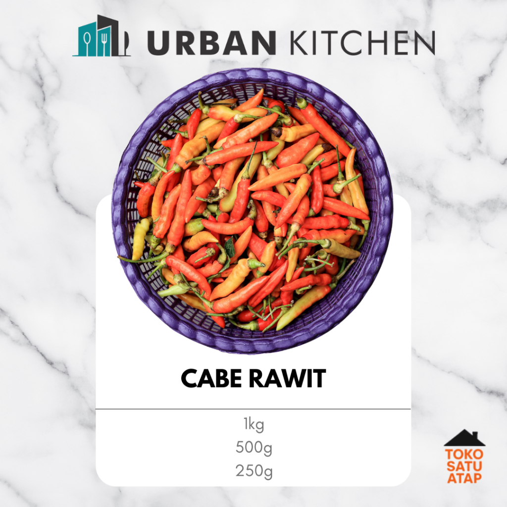 

Cabe Rawit 250g, 500g atau 1kg