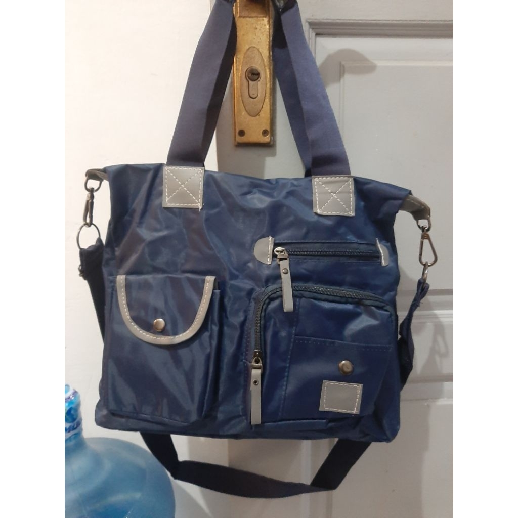 TAS SELEMPANG WANITA PARASUT NYLON - TAS BAGUS MURAH - TAS BESAR