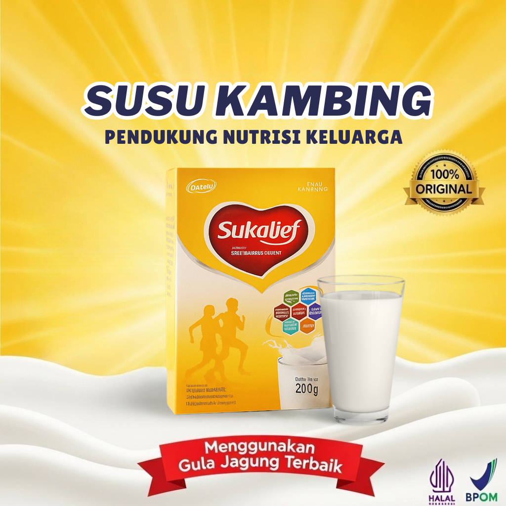 

Susu Kambing Bubuk Original Diabetes Sukalief Susu Kambing Etawa 200 gr