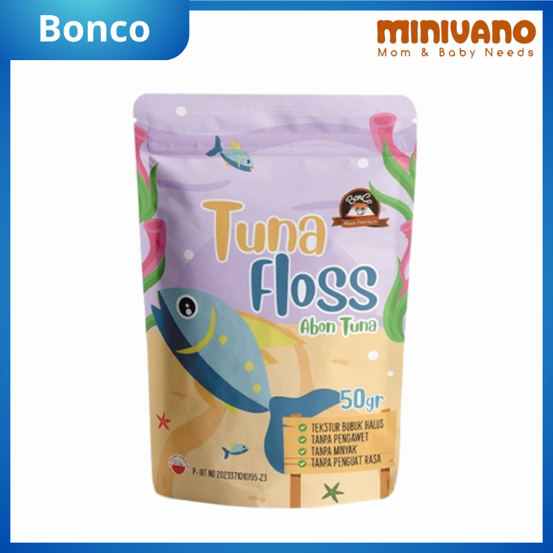 

[JOGJA] Bonco Abon Tuna - Mpasi Anak Non MSG - Floss - 50gr