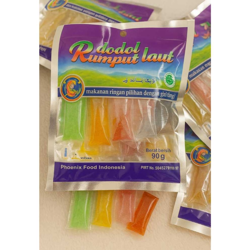 

Ready Dodol Rumput Laut Low sugar cemilan sehat Kinjo Jelly 9 gr