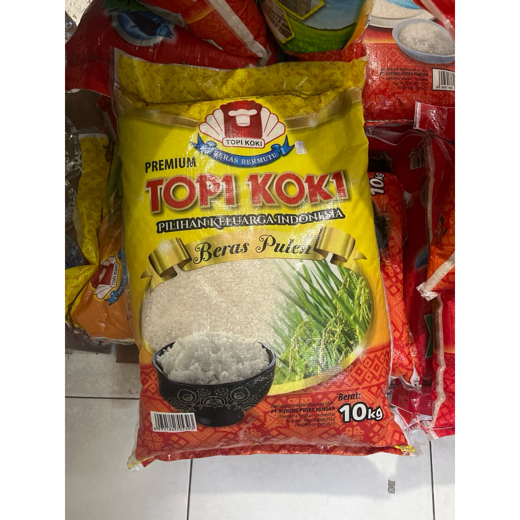 

BERAS TOPI KOKI 10 KG