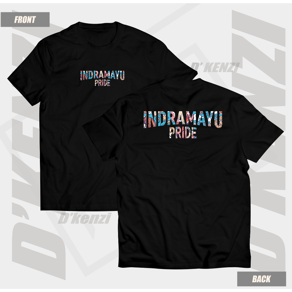 Kaos Kota Indramayu T-shirt Indramayu Pride Bahan katun adem nyaman enak dipakai