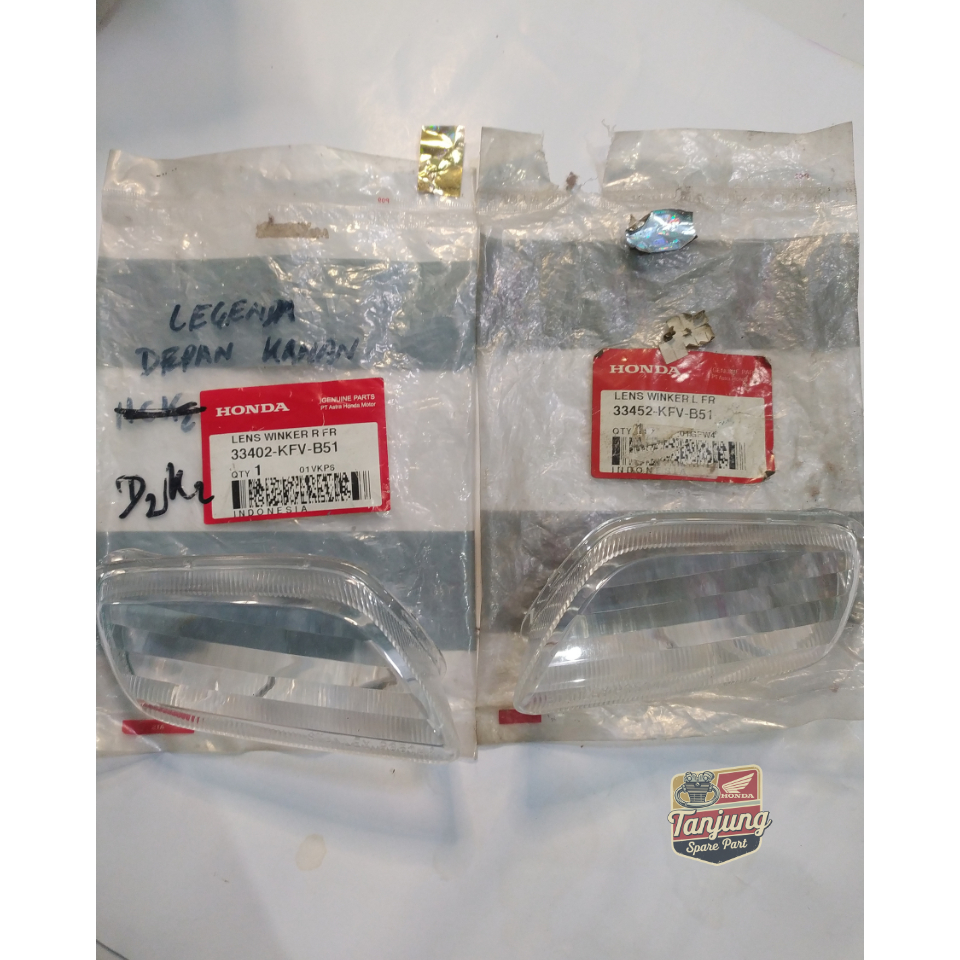Mika Lampu Sen Sein Riting Depan Honda Legenda 2 Astrea Legenda 2 Kanan Kiri ORI 33452-KFV-B51 33402