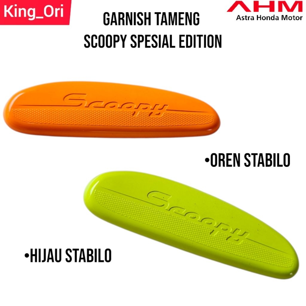 Garnis Variasi Aksesoris Tutup Knalpot Scoopy Fi 2013-2016