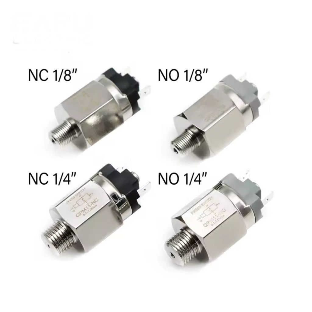 Micro Pressure Adjustable Diaphragm Hydraulic Switch Qpm11-Nc / Qpm11-No Pressure Switch Wire