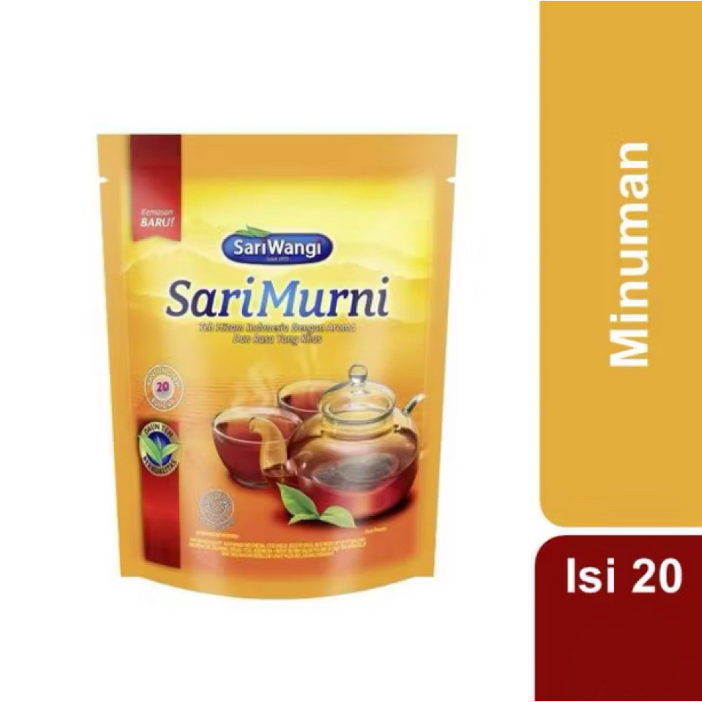 

Sarimurni Teh Kantong Bundar Isi 20 36G